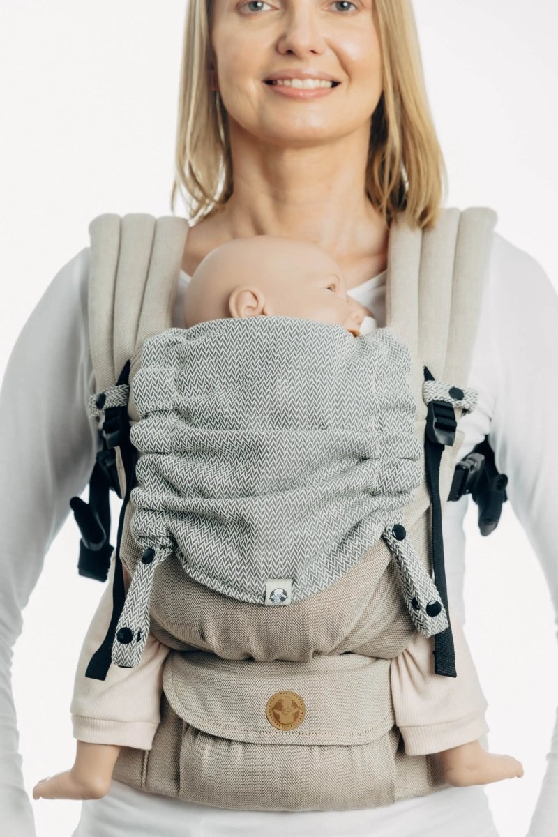 Grey Baby Carrier Hood by LennyLamb - Baby Carrier AccessoriesLittle Zen One66937680