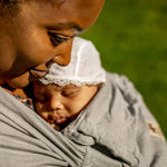 Grey Herringbone WrapMySol Half Buckle by Girasol - Half Buckle CarrierLittle Zen One4157026048