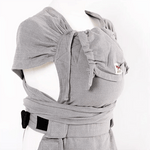 Grey Herringbone WrapMySol Half Buckle by Girasol - Half Buckle CarrierLittle Zen One4157026048