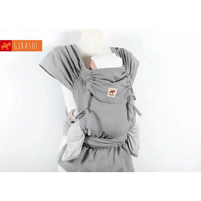 Grey Herringbone WrapMySol Mei Tai by Girasol - Mei TaiLittle Zen One4157026049