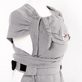 Grey Herringbone Wrapmysol Mei Tai