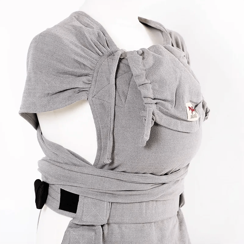 Grey Herringbone Wrapmysol Mei Tai