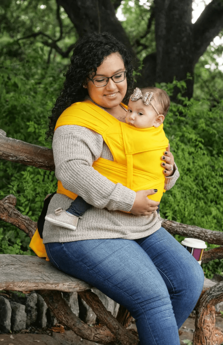 Harvest Moon Everyday Half Buckle Baby Carrier by Beachfront Baby Half Buckle