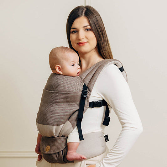 Herringbone Cafe Latte LennyLight by Lennylamb LennyLamb at Little Zen One