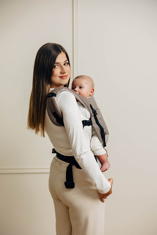 Herringbone Cafe Latte LennyLight by Lennylamb LennyLamb at Little Zen One