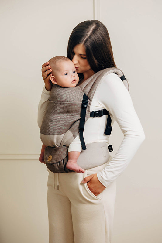 Herringbone Cafe Latte LennyLight by Lennylamb LennyLamb at Little Zen One