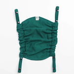 Herringbone Emerald Baby Carrier Hood