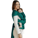 Herringbone Emerald LennyHybrid Half Buckle