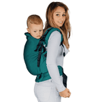 Herringbone Emerald LennyPreschool Carrier
