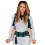 Herringbone Emerald LennyPreschool Carrier by LennyLamb - Buckle CarrierLittle Zen One5907557769594