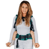 Herringbone Emerald LennyPreschool Carrier by LennyLamb - Buckle CarrierLittle Zen One5907557769594