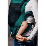 Herringbone Emerald LennyUpGrade by LennyLamb - Buckle CarrierLittle Zen One5907557726382