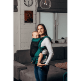 Herringbone Emerald LennyUpGrade by LennyLamb - Buckle CarrierLittle Zen One5907557726382