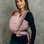 Herringbone Ombre Pink Woven Wrap by Lennylamb - Woven WrapLittle Zen One5907557725033