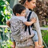 Hexaflowers Mirror LennyPreschool Carrier by LennyLamb LennyLamb at Little Zen One