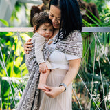 Hexaflowers Mirror Ring Sling by LennyLamb LennyLamb at Little Zen One