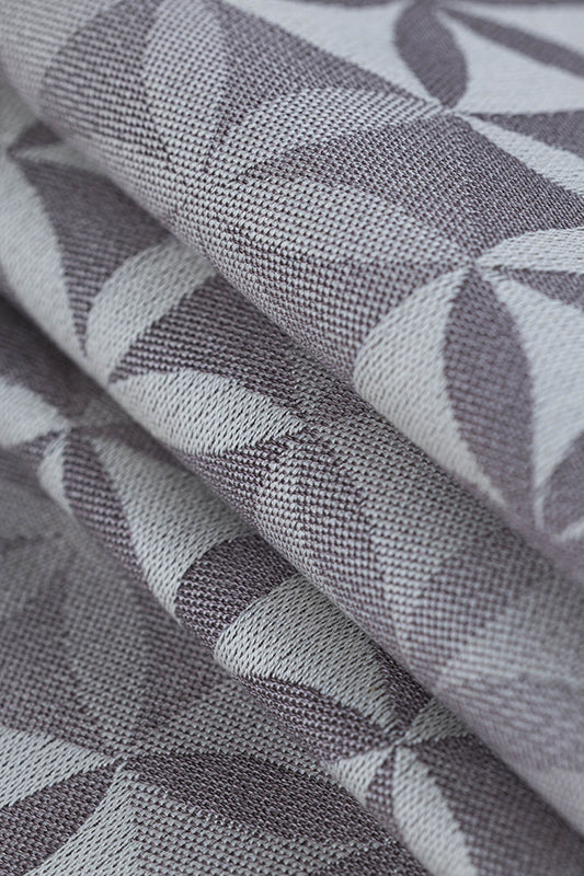 Hexaflowers Mirror Woven Wrap by LennyLamb LennyLamb at Little Zen One