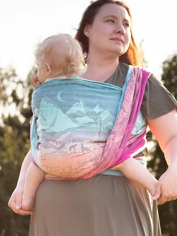 Hobbit Quest into the Sunset Woven Wrap by Oscha - Woven WrapLittle Zen One111136892