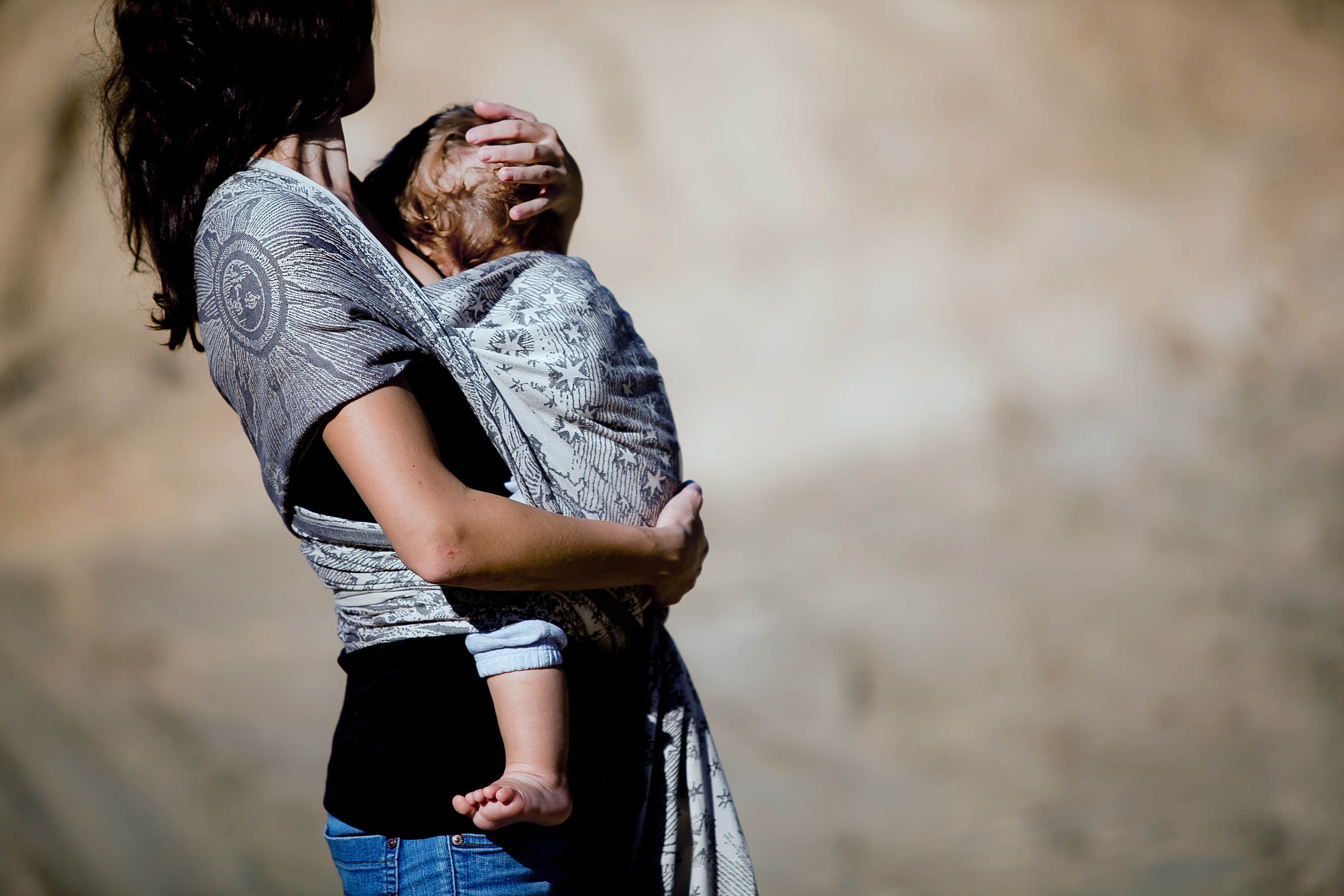 Horizon's Verge Woven Wrap by LennyLamb LennyLamb at Little Zen One