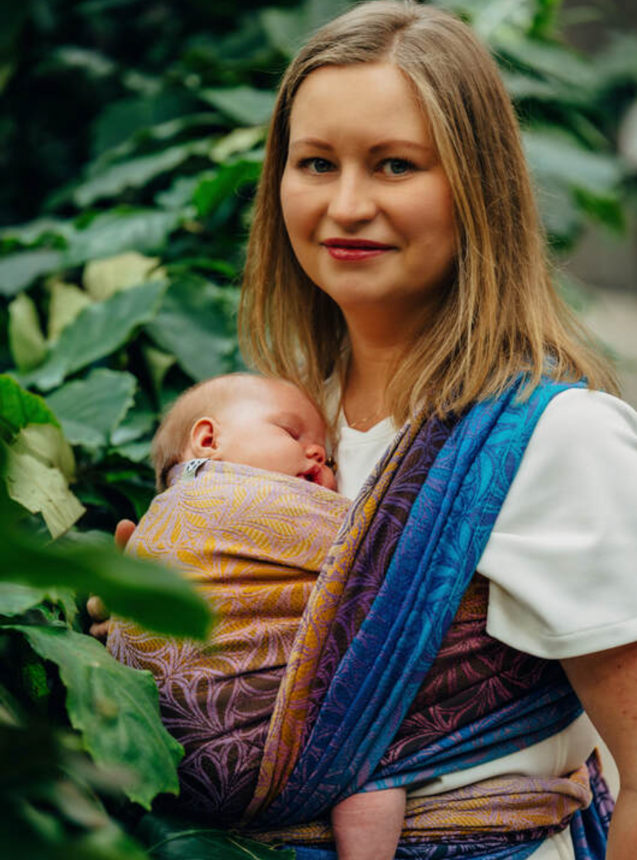 Infinity Roller Woven Wrap by LennyLamb LennyLamb at Little Zen One