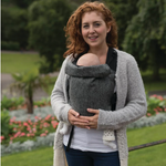 Integra Baby Carrier Harris Tweed Charcoal Integra Baby at Little Zen One