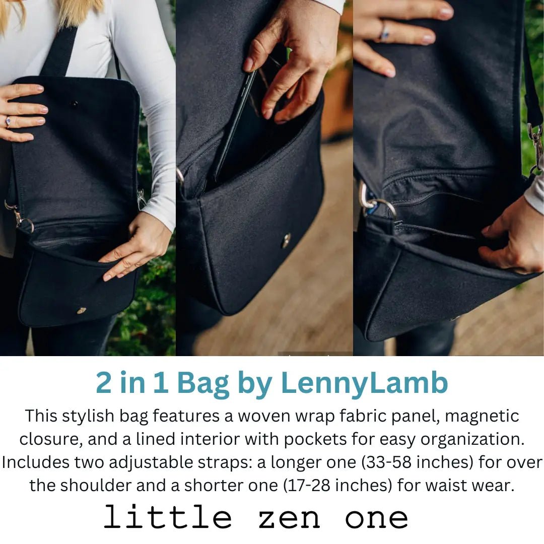 Its Bats 2 in 1 City Bag by LennyLamb Bags