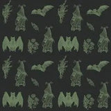 Its Bats Bear Romper by LennyLamb Green and Black Baby Carrier Accessories