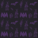 Its Bats Purple Snood