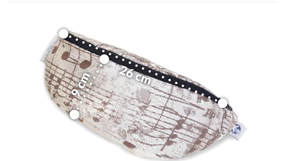 Its Bats Purple Waist Bag by LennyLamb Bags