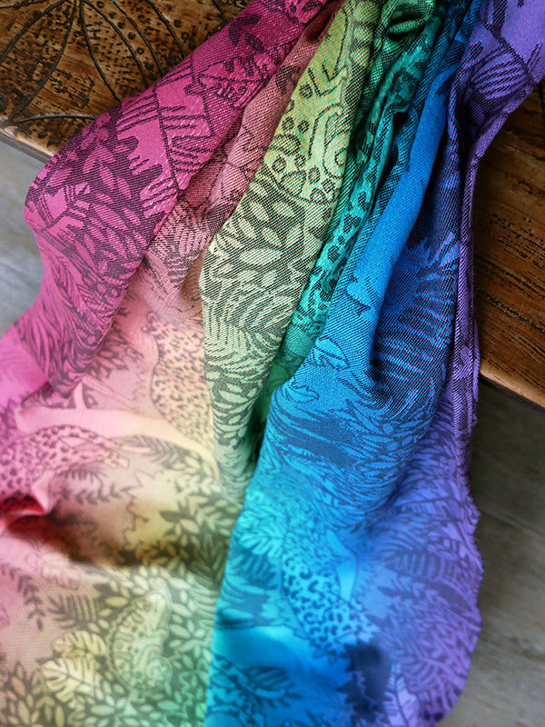 Jungle After the Storm Ring Sling by Oscha Oscha at Little Zen One