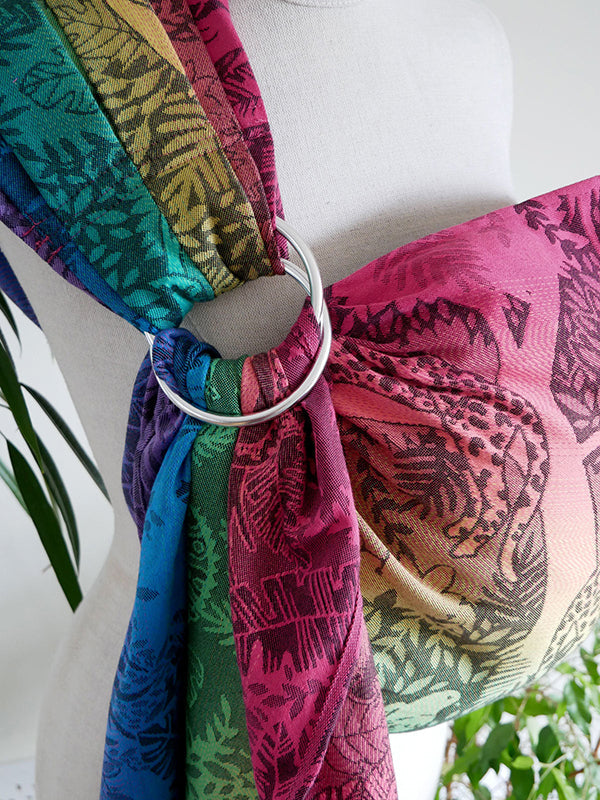 Jungle After the Storm Ring Sling by Oscha Oscha at Little Zen One