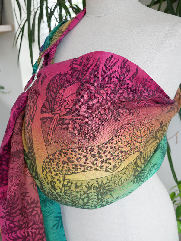 Jungle After the Storm Ring Sling by Oscha Oscha at Little Zen One