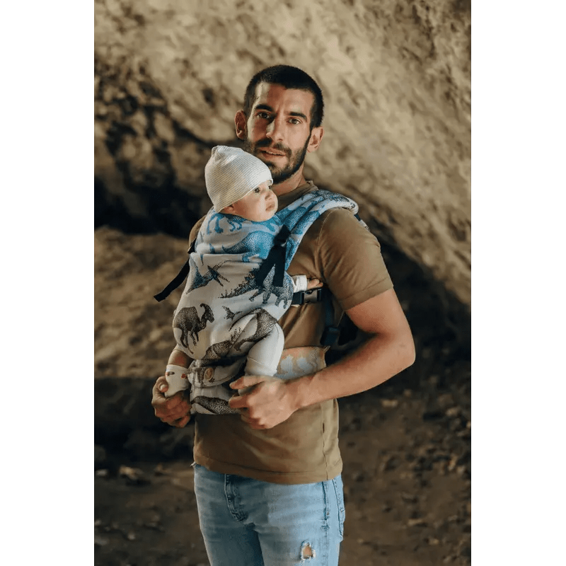 Jurassic Park Fossil LennyLight Baby Carrier by LennyLamb - Buckle CarrierLittle Zen One5907557787147