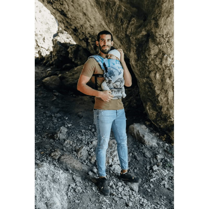 Jurassic Park Fossil LennyLight Baby Carrier by LennyLamb - Buckle CarrierLittle Zen One5907557787147