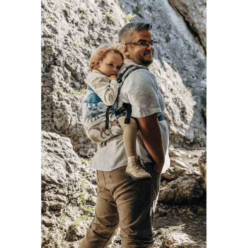 Jurassic Park Fossil LennyPreschool Carrier by LennyLamb - Buckle CarrierLittle Zen One5907557787154