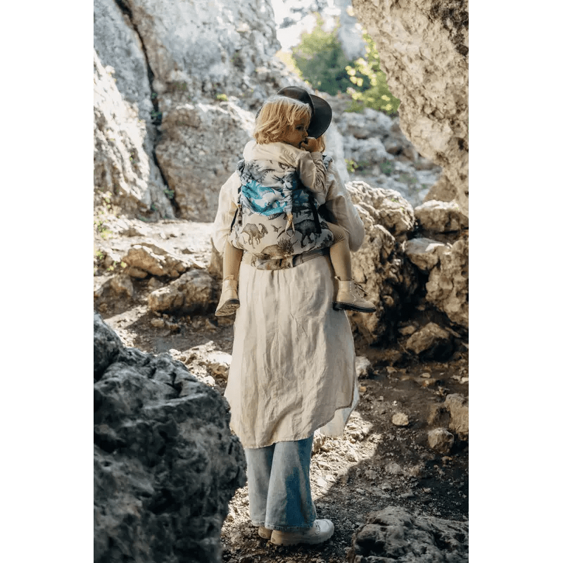Jurassic Park Fossil LennyPreschool Carrier by LennyLamb - Buckle CarrierLittle Zen One5907557787154