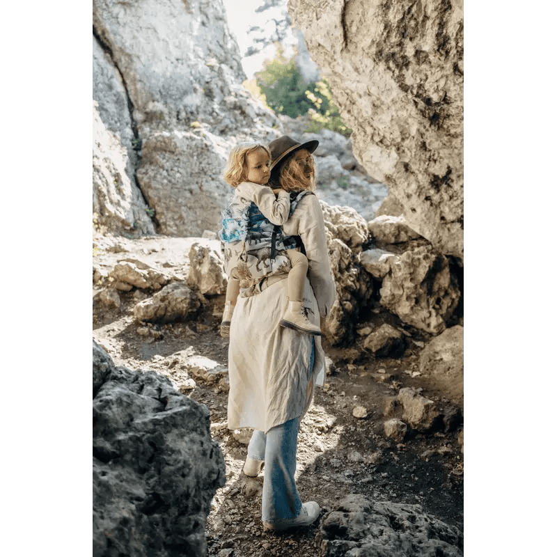 Jurassic Park Fossil LennyPreschool Carrier by LennyLamb - Buckle CarrierLittle Zen One5907557787154