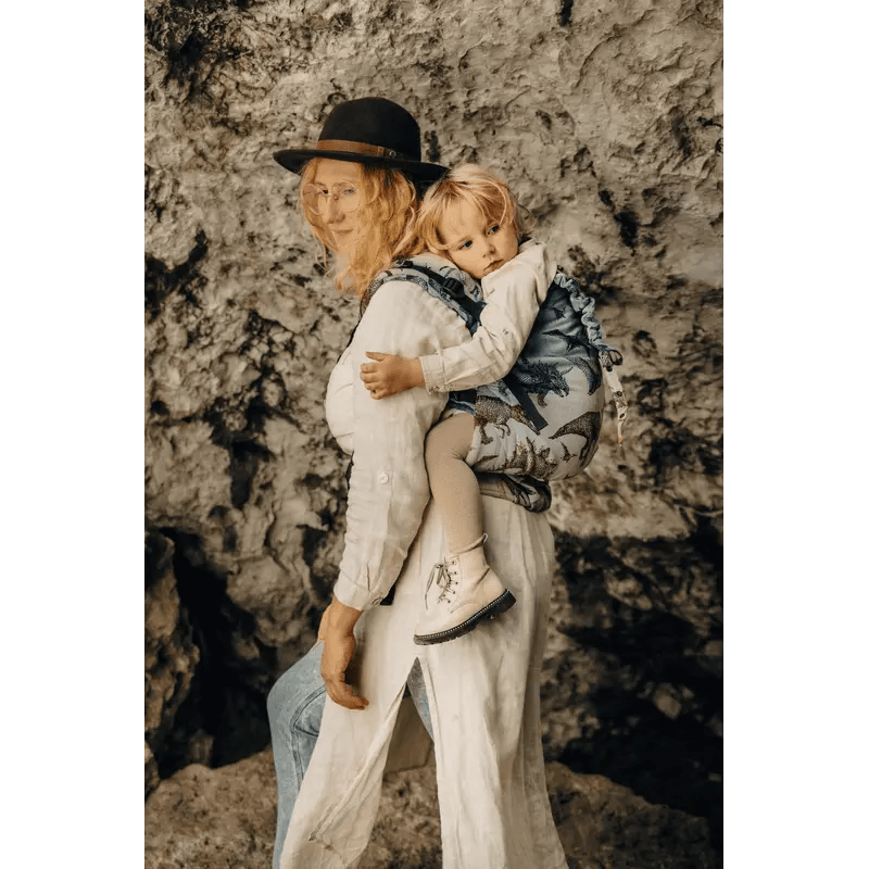 Jurassic Park Fossil LennyPreschool Carrier by LennyLamb - Buckle CarrierLittle Zen One5907557787154