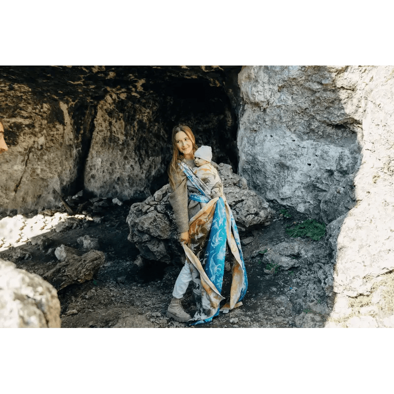 Jurassic Park Fossil Woven Wrap by LennyLamb - Woven WrapLittle Zen One5907557787079