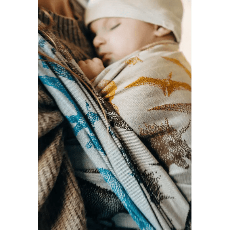 Jurassic Park Fossil Woven Wrap by LennyLamb - Woven WrapLittle Zen One5907557787079