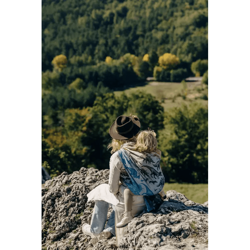 Jurassic Park Fossil Woven Wrap by LennyLamb - Woven WrapLittle Zen One5907557787079