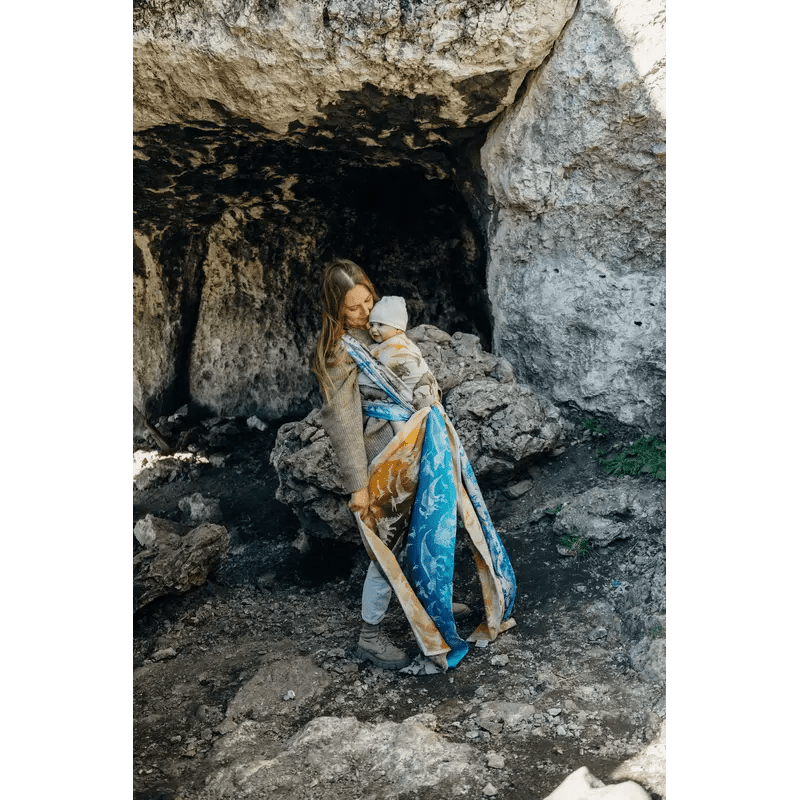 Jurassic Park Fossil Woven Wrap by LennyLamb - Woven WrapLittle Zen One5907557787079