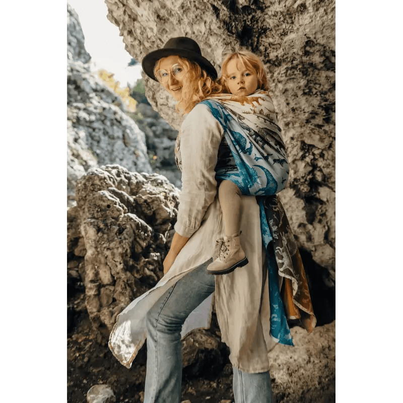 Jurassic Park Fossil Woven Wrap by LennyLamb - Woven WrapLittle Zen One5907557787079