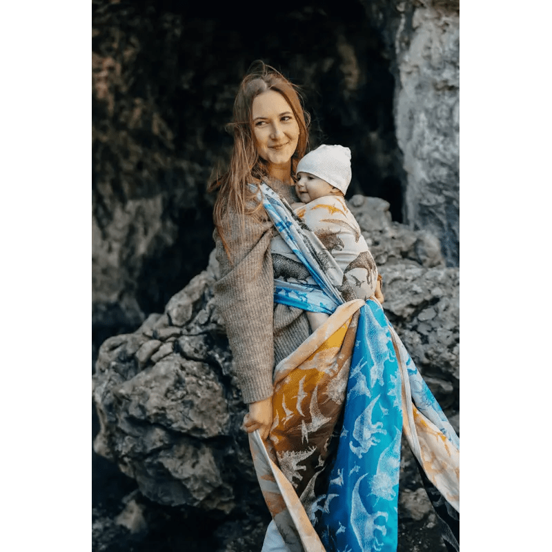 Jurassic Park Fossil Woven Wrap by LennyLamb - Woven WrapLittle Zen One5907557787079