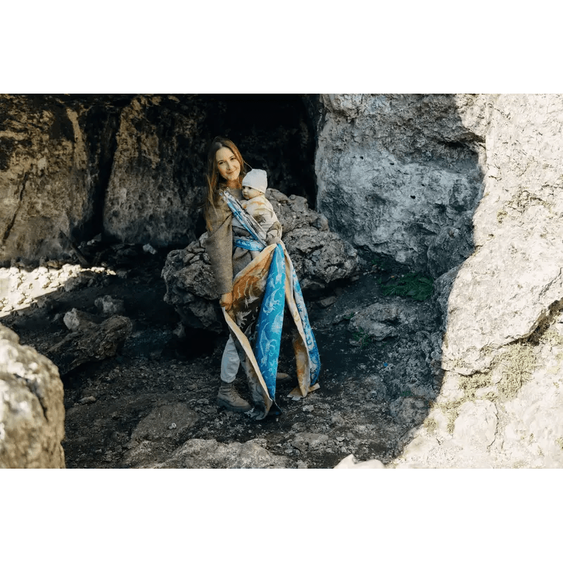 Jurassic Park Fossil Woven Wrap by LennyLamb - Woven WrapLittle Zen One5907557787079