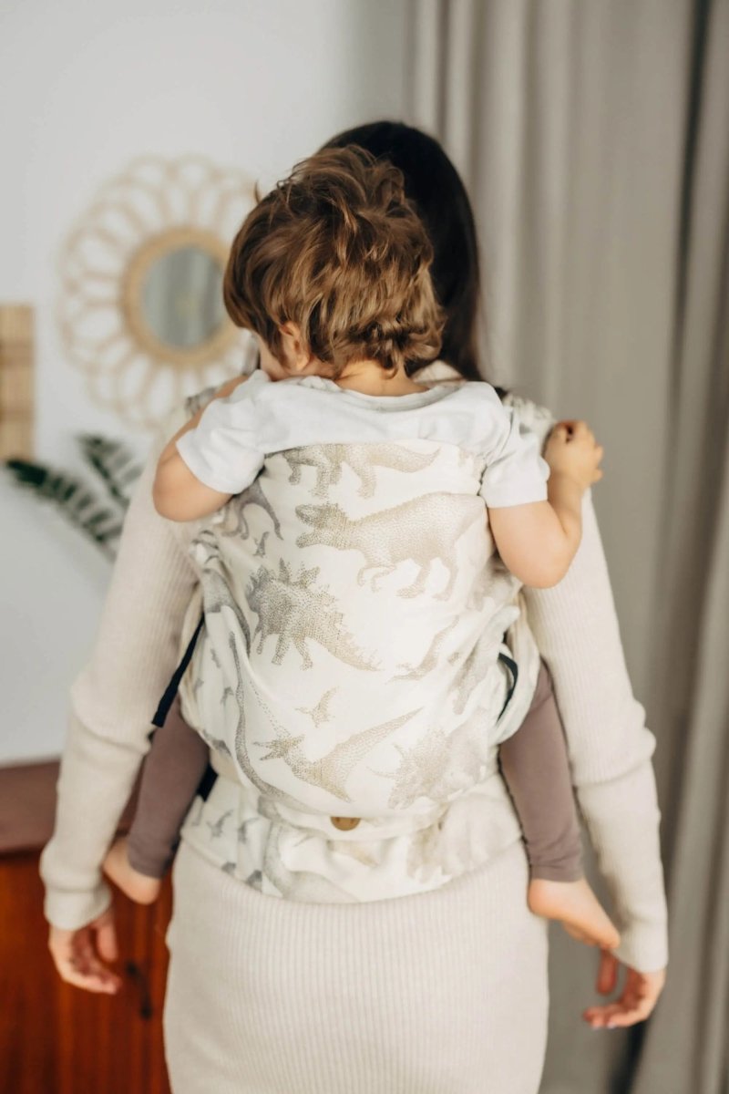 Jurassic Park Ice Desert Preschool LennyHybrid Half Buckle by LennyLamb - Half Buckle CarrierLittle Zen One5907557783668