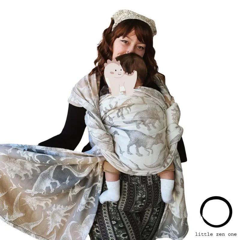 Jurassic Park Ice Desert Woven Wrap by LennyLamb - Woven WrapLittle Zen One5907557782098