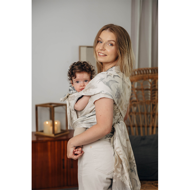 Jurassic Park Ice Desert Wrap-Tai Mei Tai by LennyLamb LennyLamb at Little Zen One