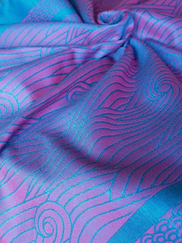 Kasumi Glint Fabric Piece by Oscha Fabric