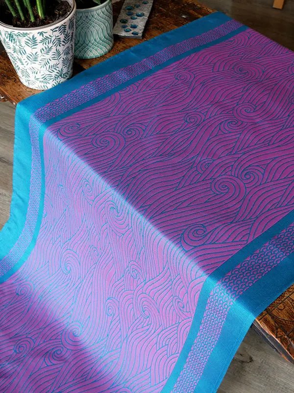 Kasumi Glint Fabric Piece by Oscha Fabric